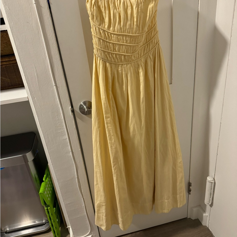 Abby Dress in Buttermilk by Posse - Picture 6 of 8